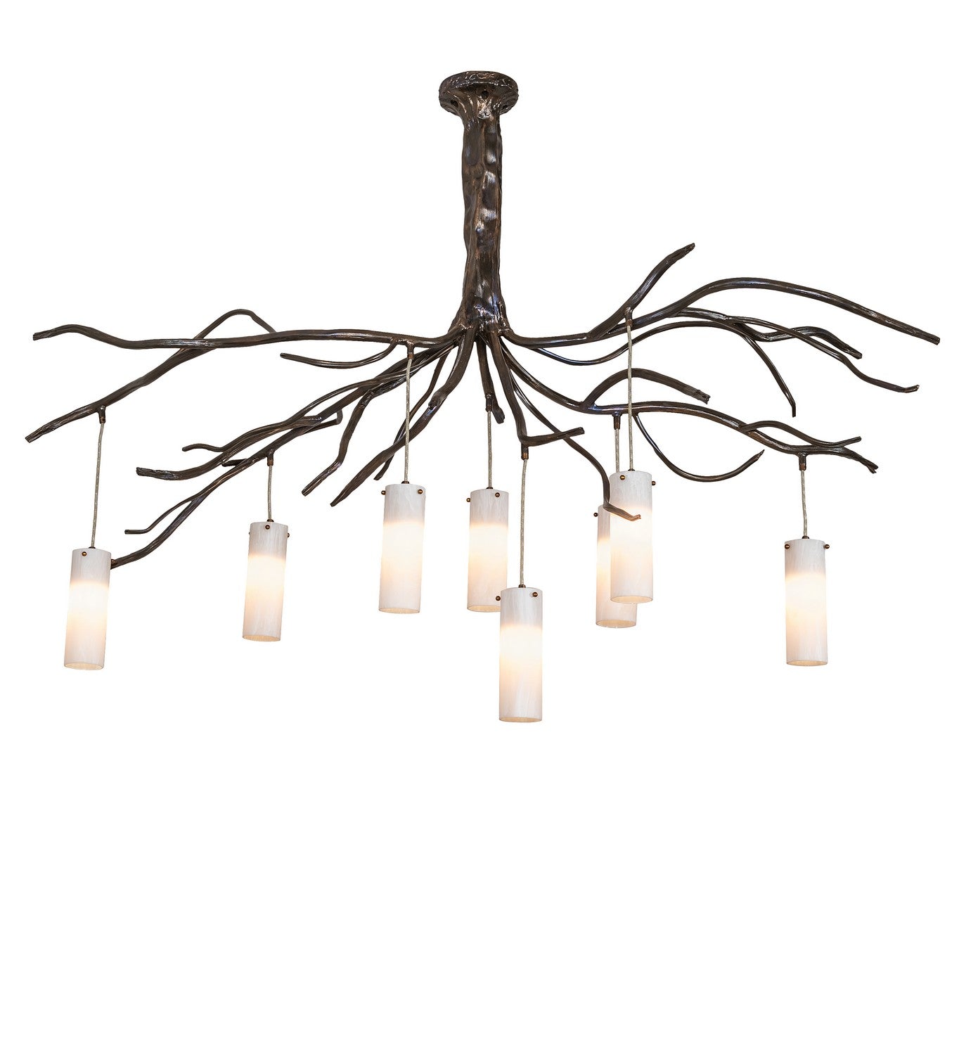 Meyda Tiffany - 260682 - LED Chandelier - Winter Solstice - Dark Burnished Antique Copper