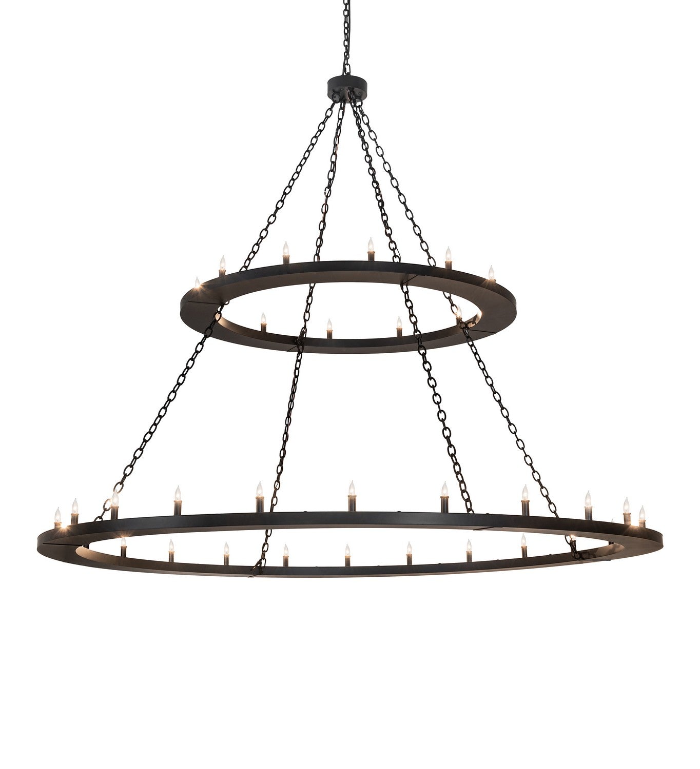 Meyda Tiffany - 264297 - 36 Light Chandelier - Loxley - Solar Black