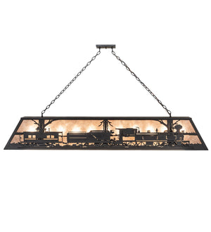 Meyda Tiffany - 265807 - 11 Light Pendant - Train - Old Wrought Iron