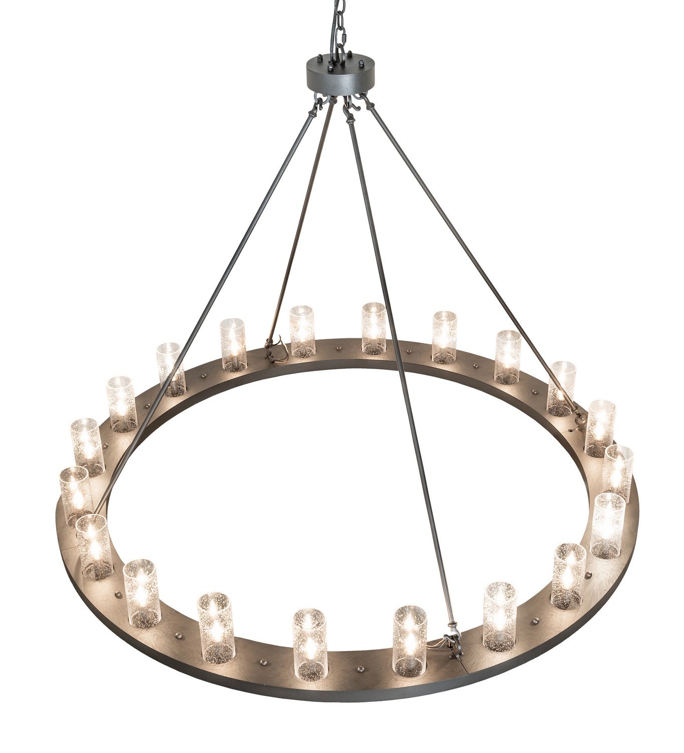 Meyda Tiffany - 266803 - 20 Light Chandelier - Loxley - Charred Iron