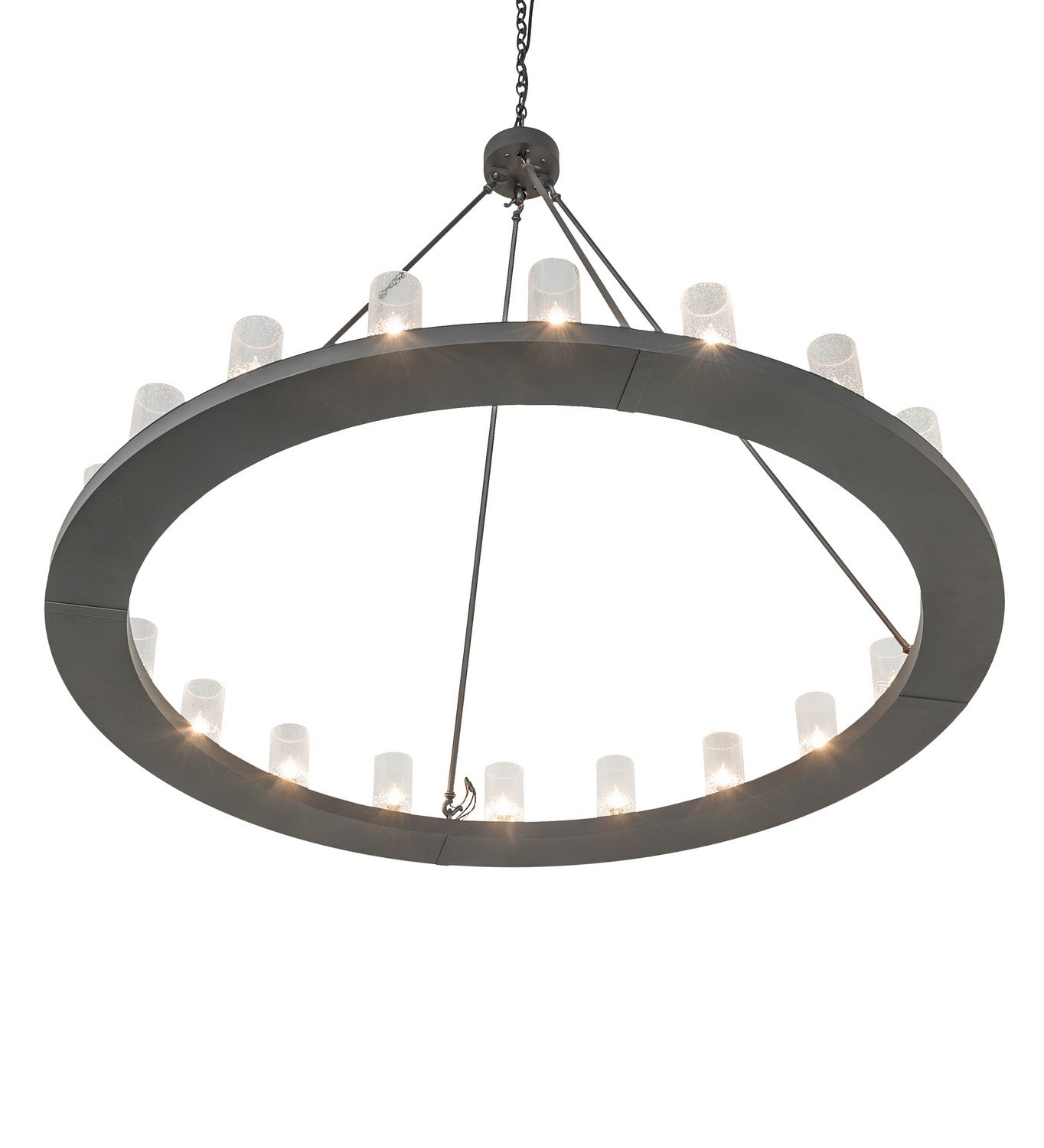 Meyda Tiffany - 266803 - 20 Light Chandelier - Loxley - Charred Iron