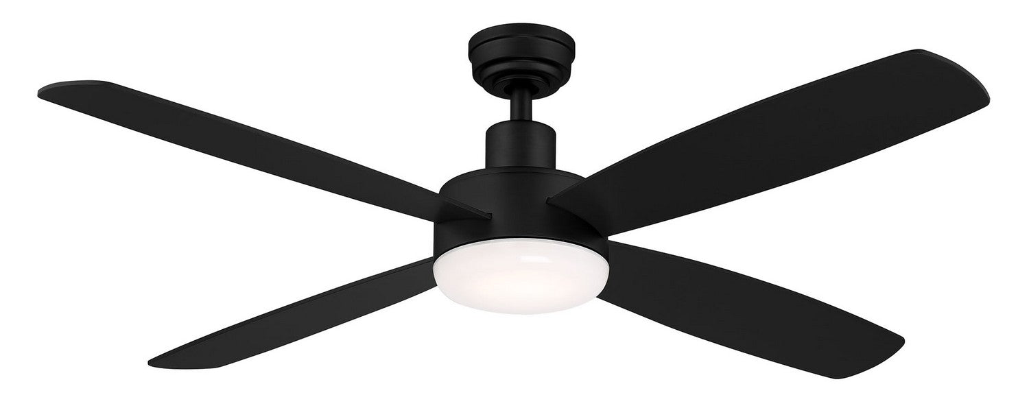 Wind River Fan Company - WR1603MB - 52"Ceiling Fan - Aeris Job Fan - Matte Black