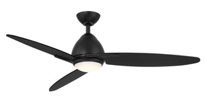 Wind River Fan Company - WR2119MB - 52"Ceiling Fan - Atlas - Matte Black