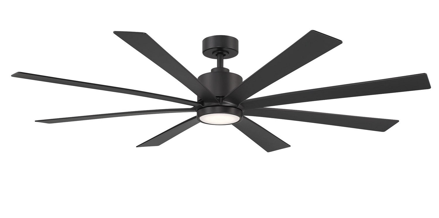 Wind River Fan Company - WR2120MB - 65"Ceiling Fan - Richland - Matte Black