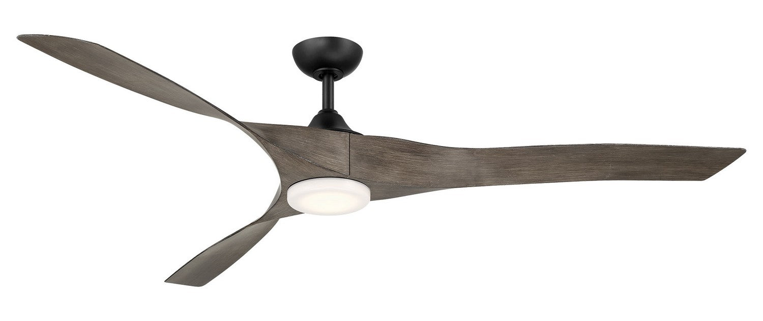 Wind River Fan Company - WR2121MBVO - 70"Ceiling Fan - Willow XL - Matte Black