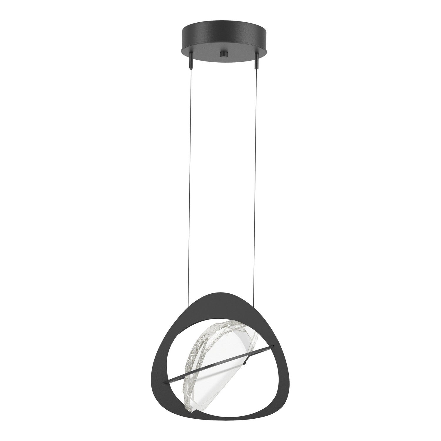 Hubbardton Forge - 137730-LED-STND-10-ZM0568 - LED Pendant - Venn - Black