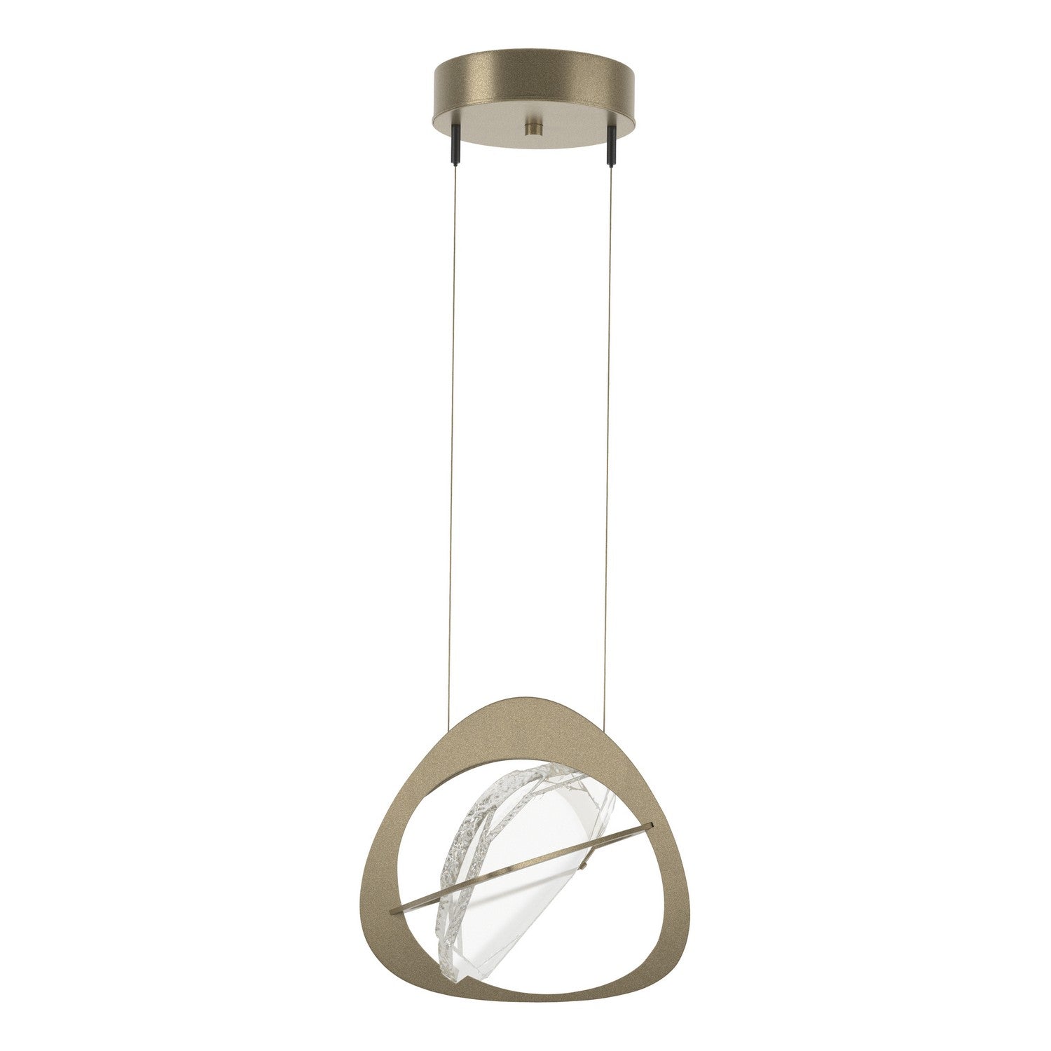 Hubbardton Forge - 137730-LED-STND-84-ZM0568 - Venn Pendant - Venn - Soft Gold