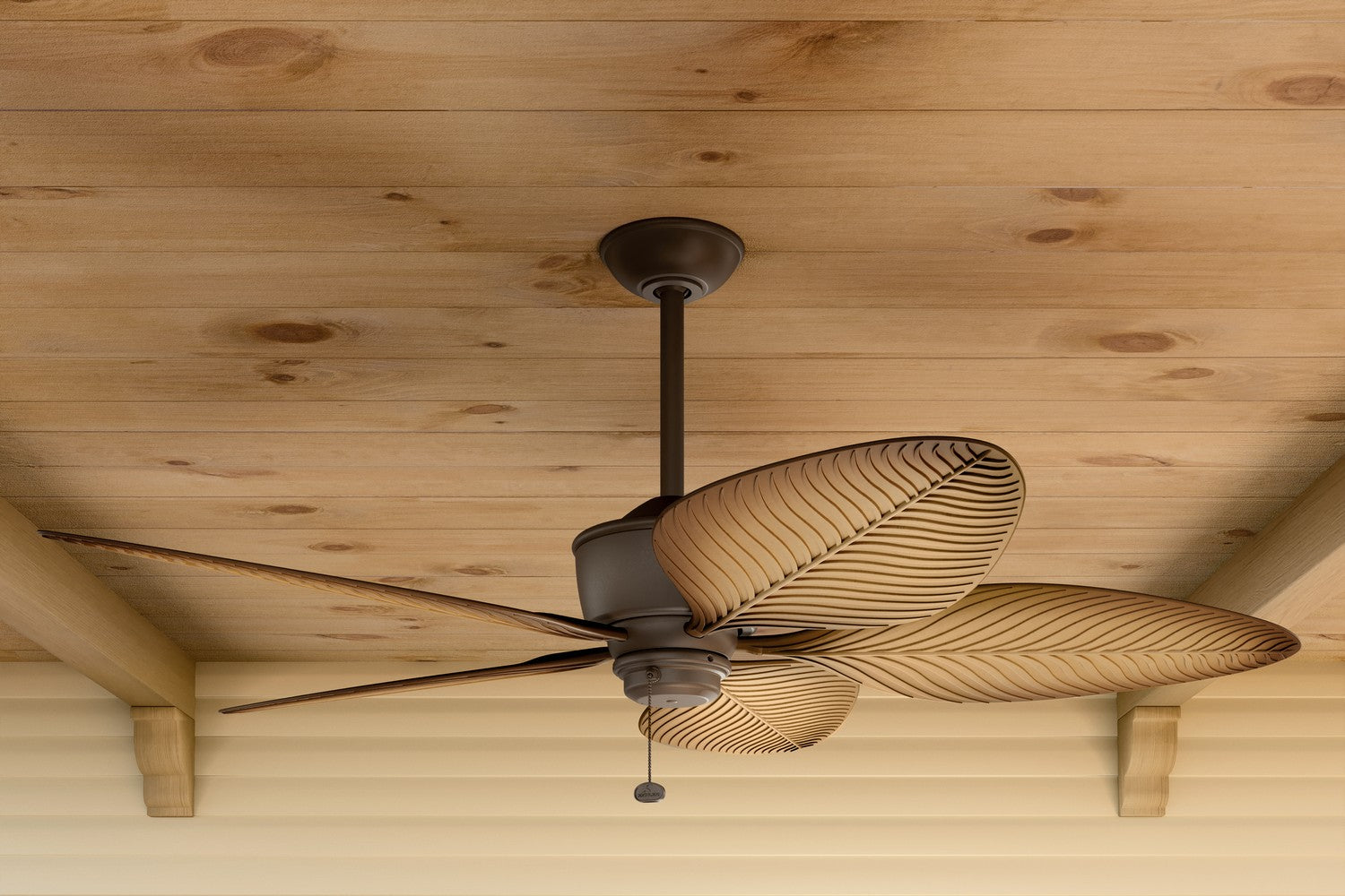 Kichler - 310095SNB - 56"Ceiling Fan - Nani - Satin Natural Bronze