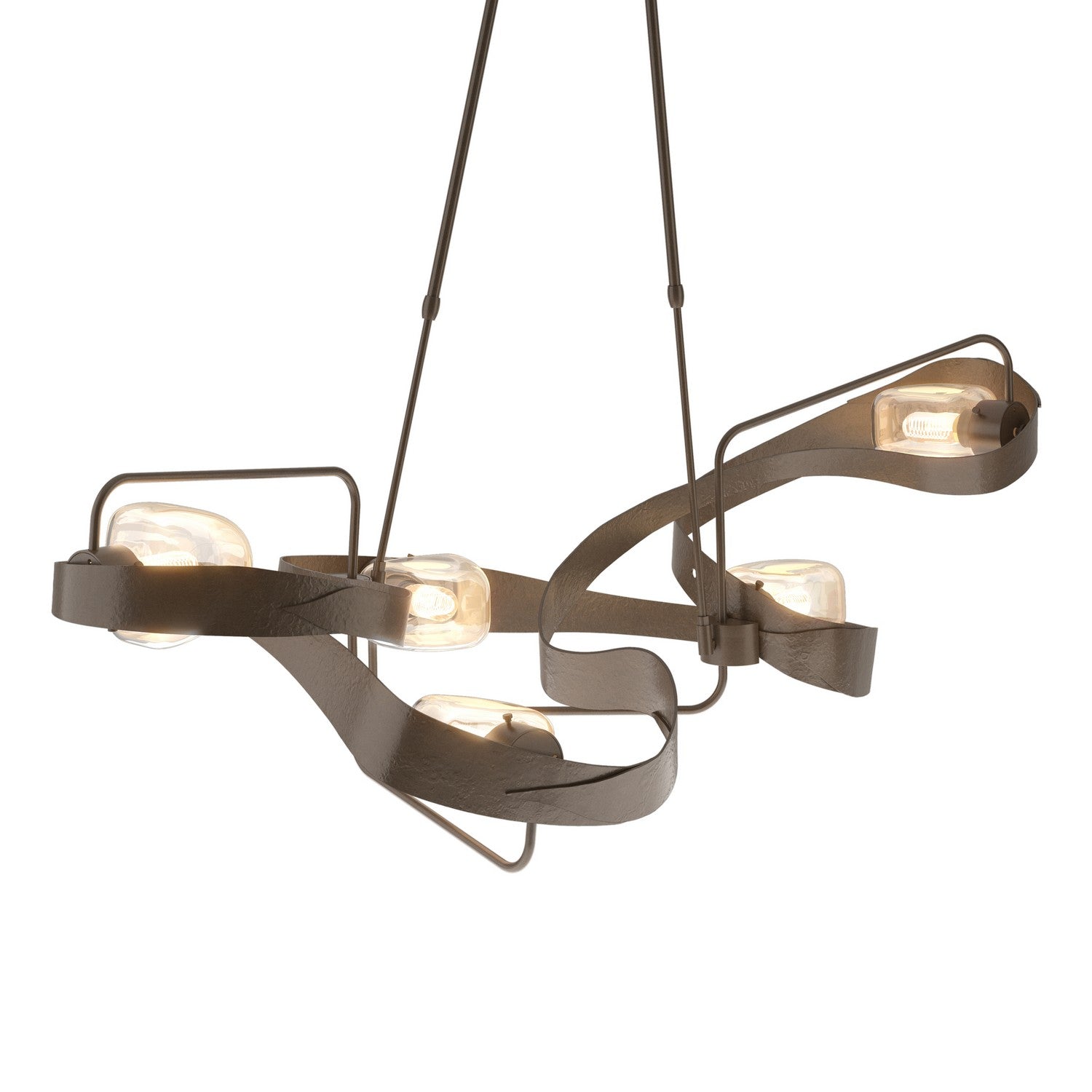 Hubbardton Forge - 137820-SKT-LONG-05-ZM0549 - Graffiti Pendant - Graffiti - Bronze