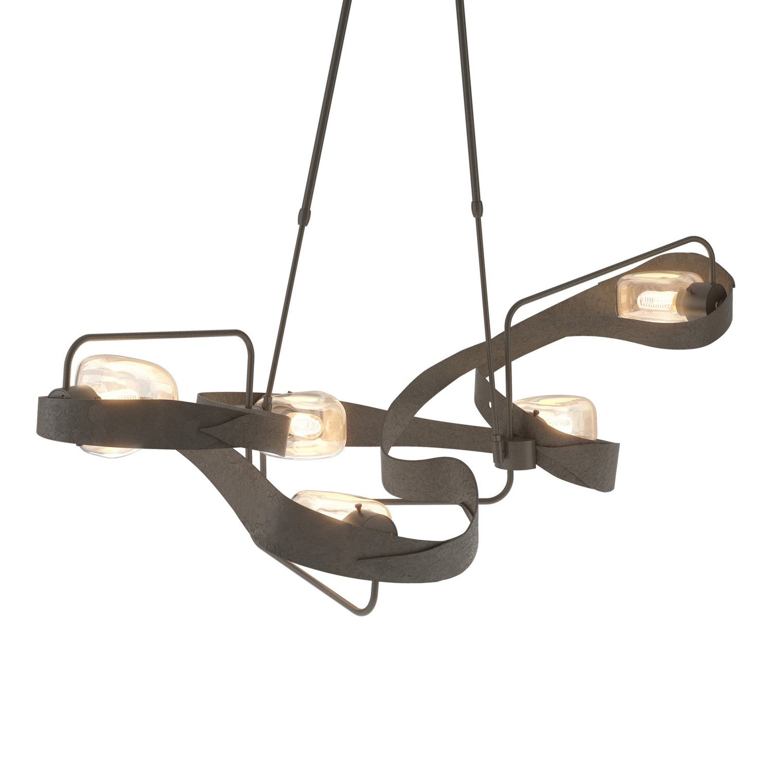 Hubbardton Forge - 137820-SKT-LONG-07-ZM0549 - Graffiti Pendant - Graffiti - Dark Smoke
