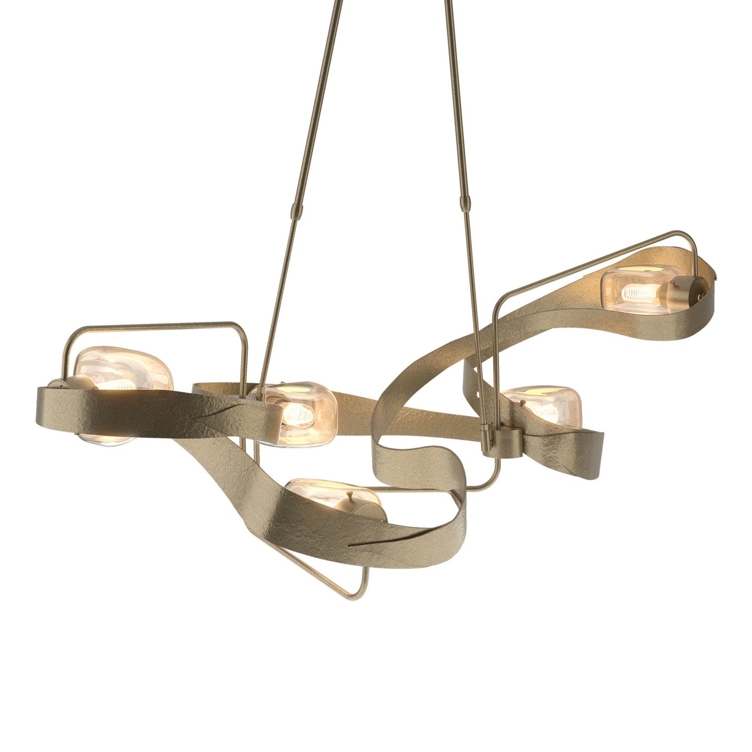 Hubbardton Forge - 137820-SKT-LONG-84-ZM0549 - Graffiti Pendant - Graffiti - Soft Gold