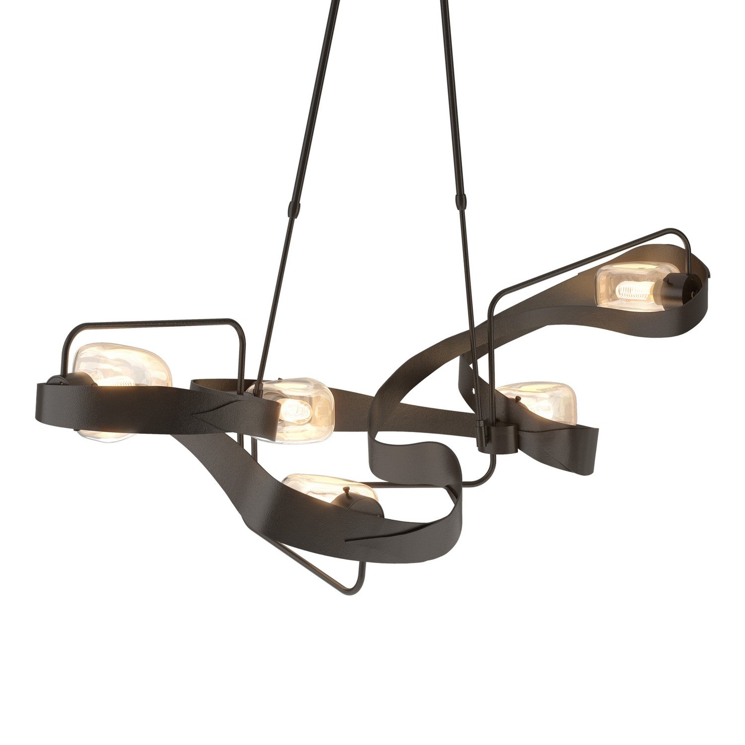 Hubbardton Forge - 137820-SKT-SHRT-14-ZM0549 - Graffiti Pendant - Graffiti - Oil Rubbed Bronze