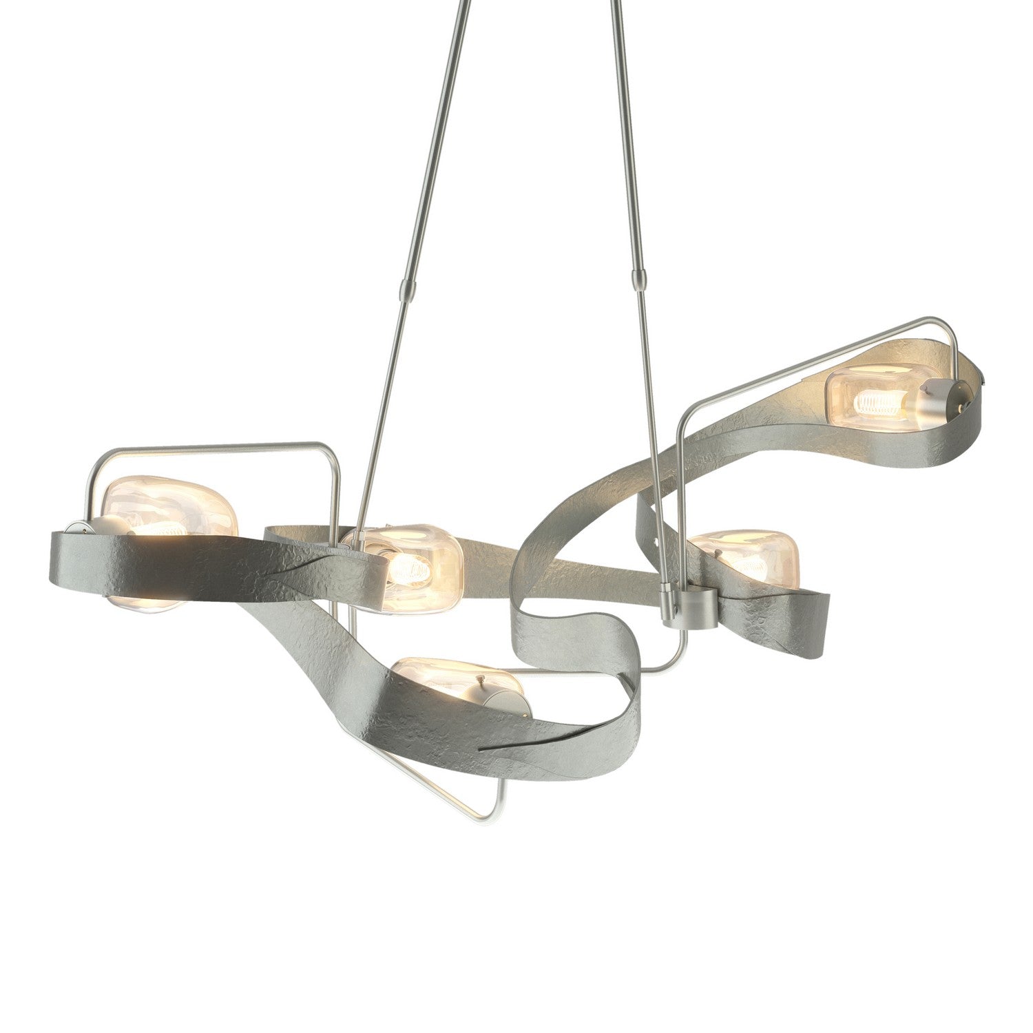 Hubbardton Forge - 137820-SKT-SHRT-82-ZM0549 - Graffiti Pendant - Graffiti - Vintage Platinum