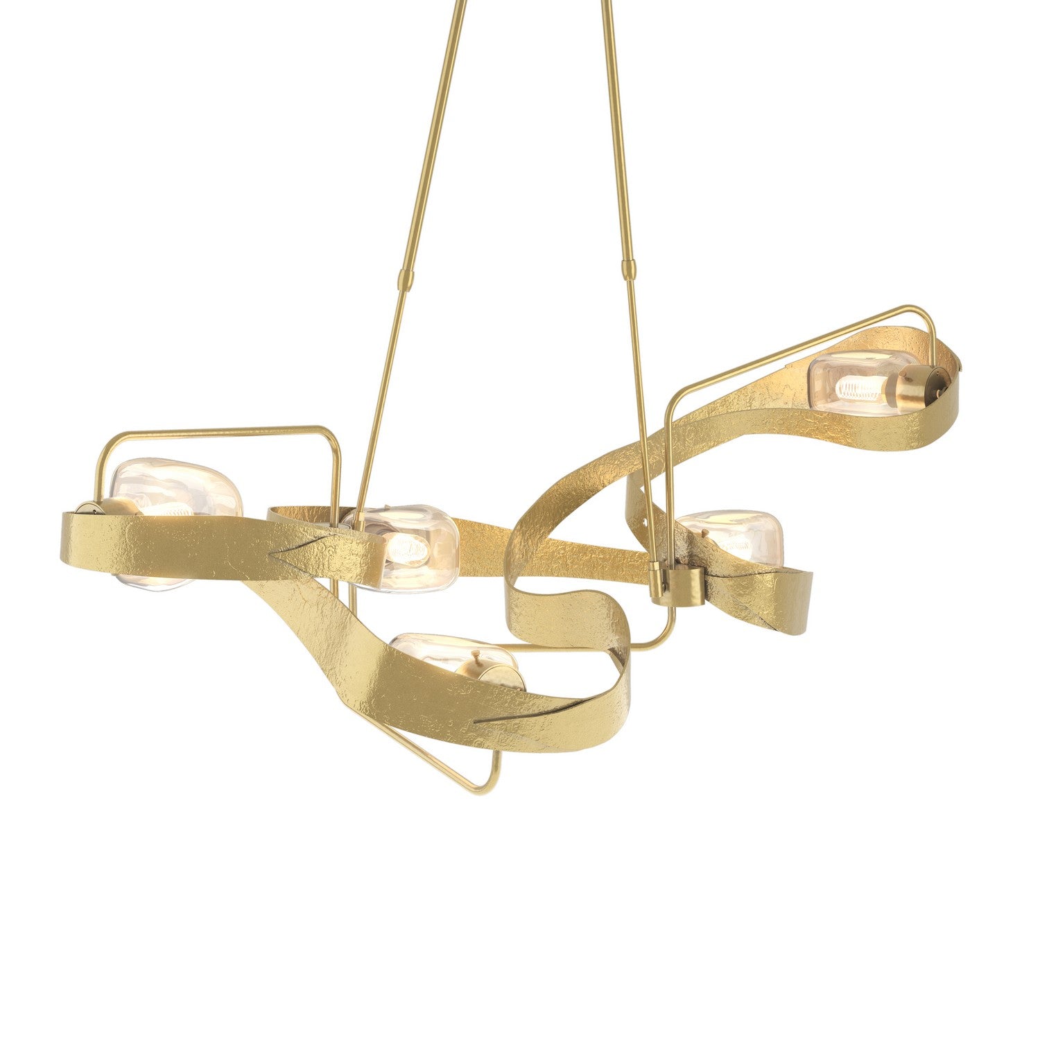 Hubbardton Forge - 137820-SKT-SHRT-86-ZM0549 - Graffiti Pendant - Graffiti - Modern Brass