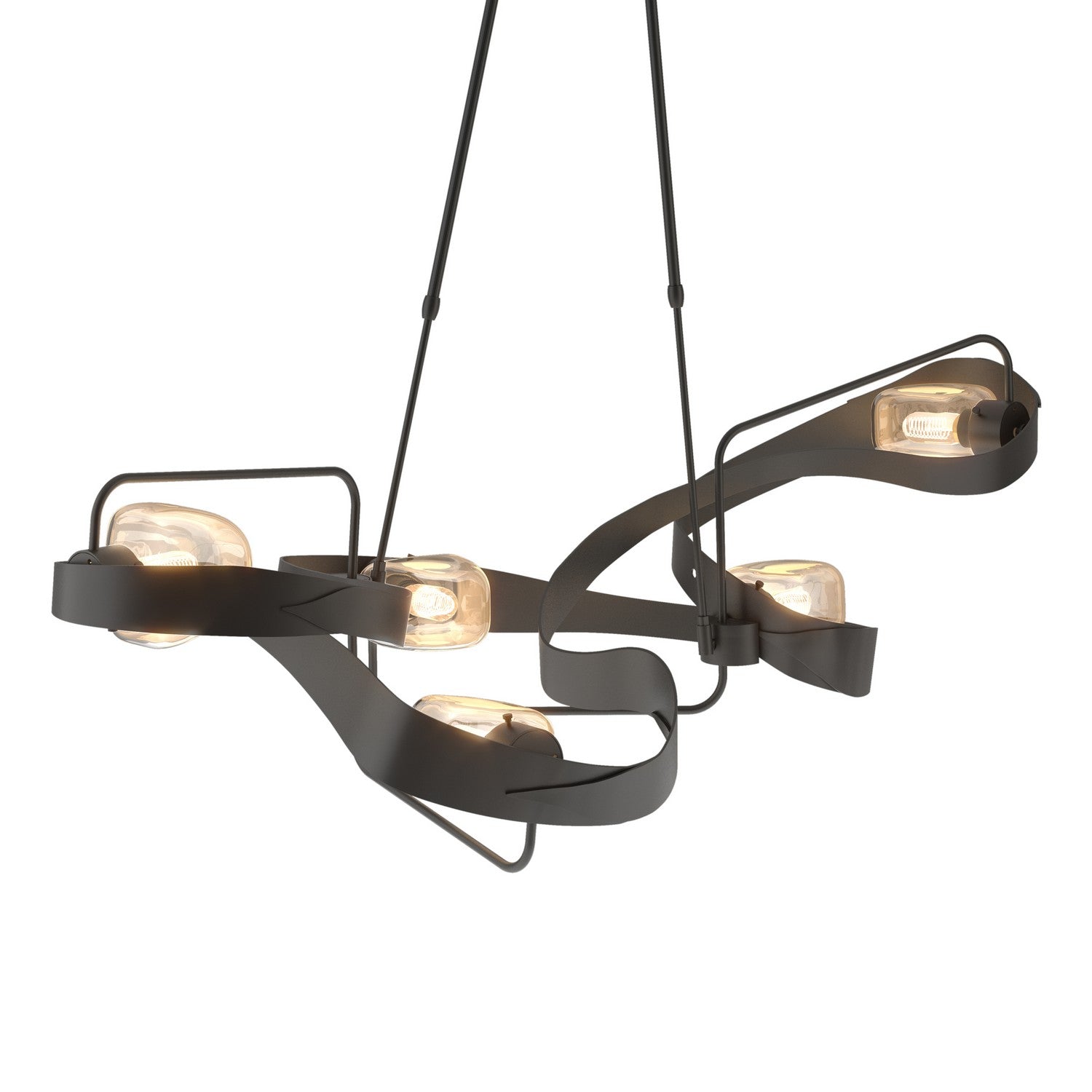 Hubbardton Forge - 137820-SKT-STND-10-ZM0549 - Graffiti Pendant - Graffiti - Black