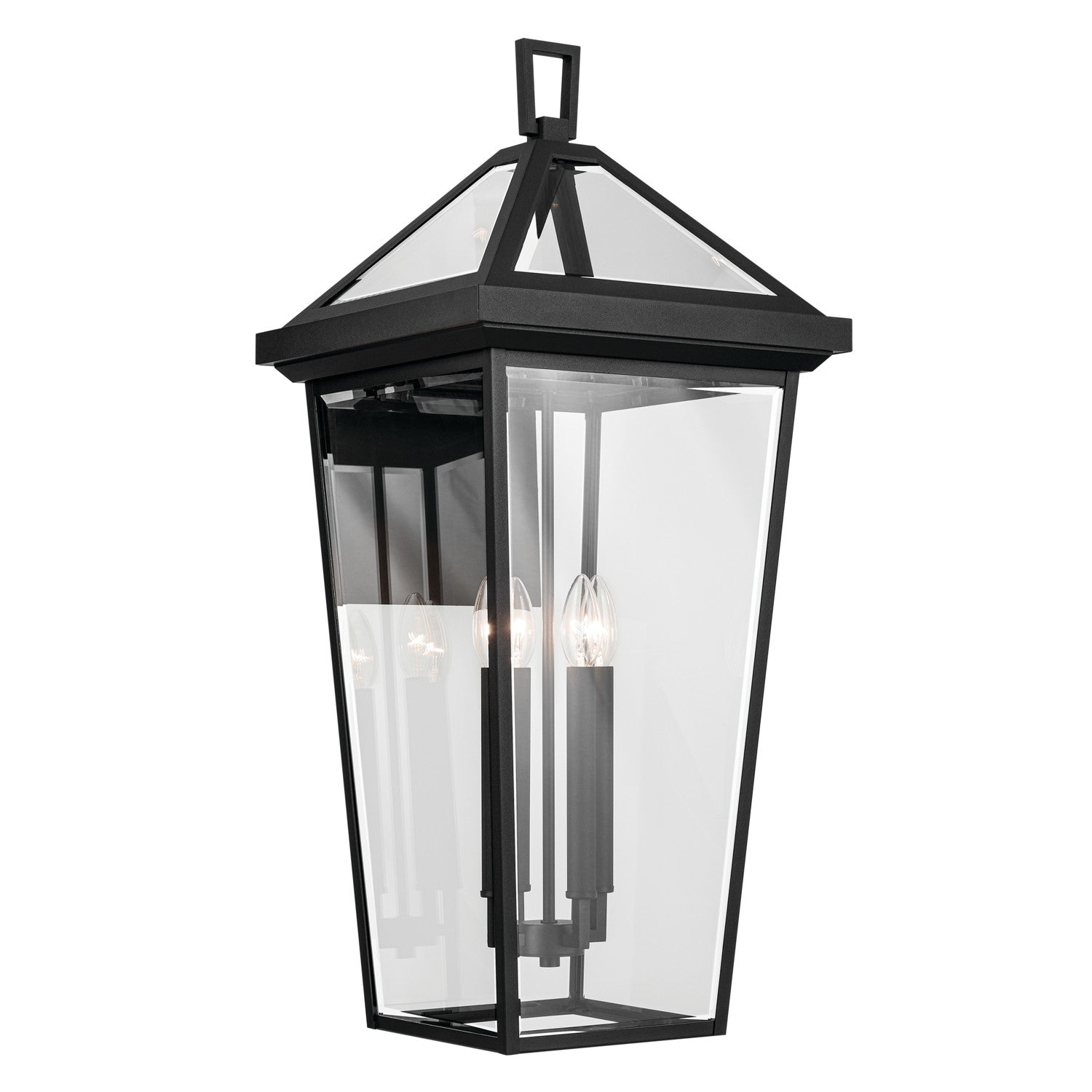 Kichler - 59128BKT - Four Light Outdoor Wall Mount - Regence - Textured Black