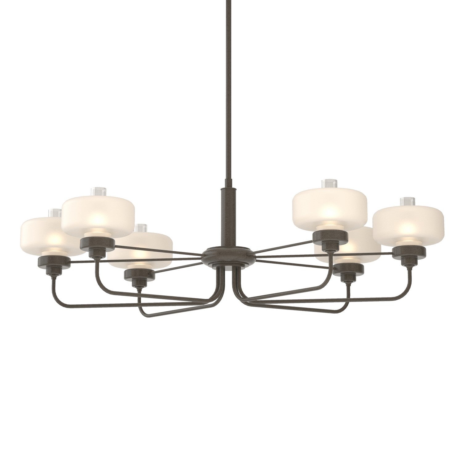 Hubbardton Forge - 137840-SKT-MULT-07-WC0593 - Nola Pendant - Nola - Dark Smoke