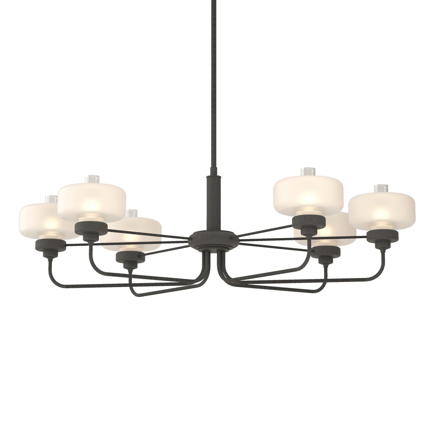 Hubbardton Forge - 137840-SKT-MULT-20-WC0593 - Nola Pendant - Nola - Natural Iron