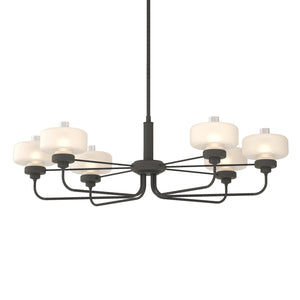 Hubbardton Forge - 137840-SKT-MULT-20-WC0593 - Six Light Pendant - Nola - Natural Iron