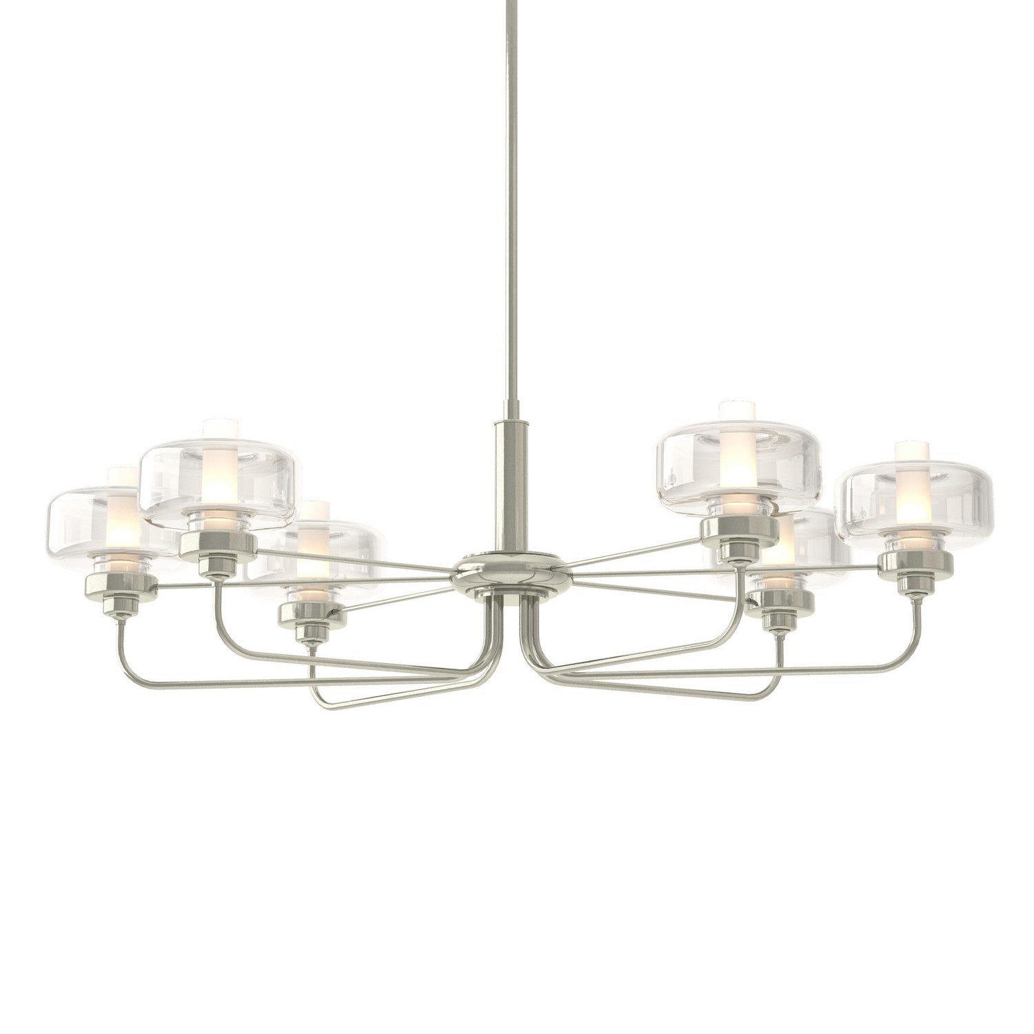 Hubbardton Forge - 137840-SKT-MULT-85-YE0592 - Nola Pendant - Nola - Sterling