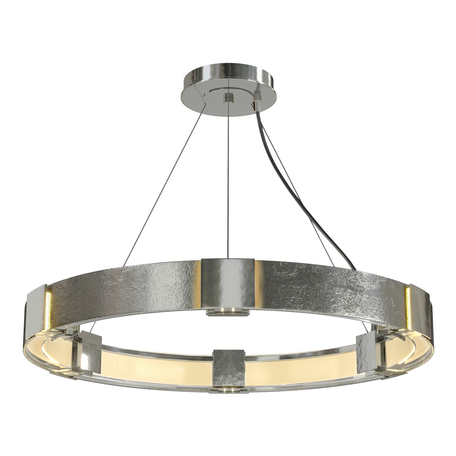 Hubbardton Forge - 138585-SKT-STND-85-ZM0399 - Six Light Pendant - Aura - Sterling