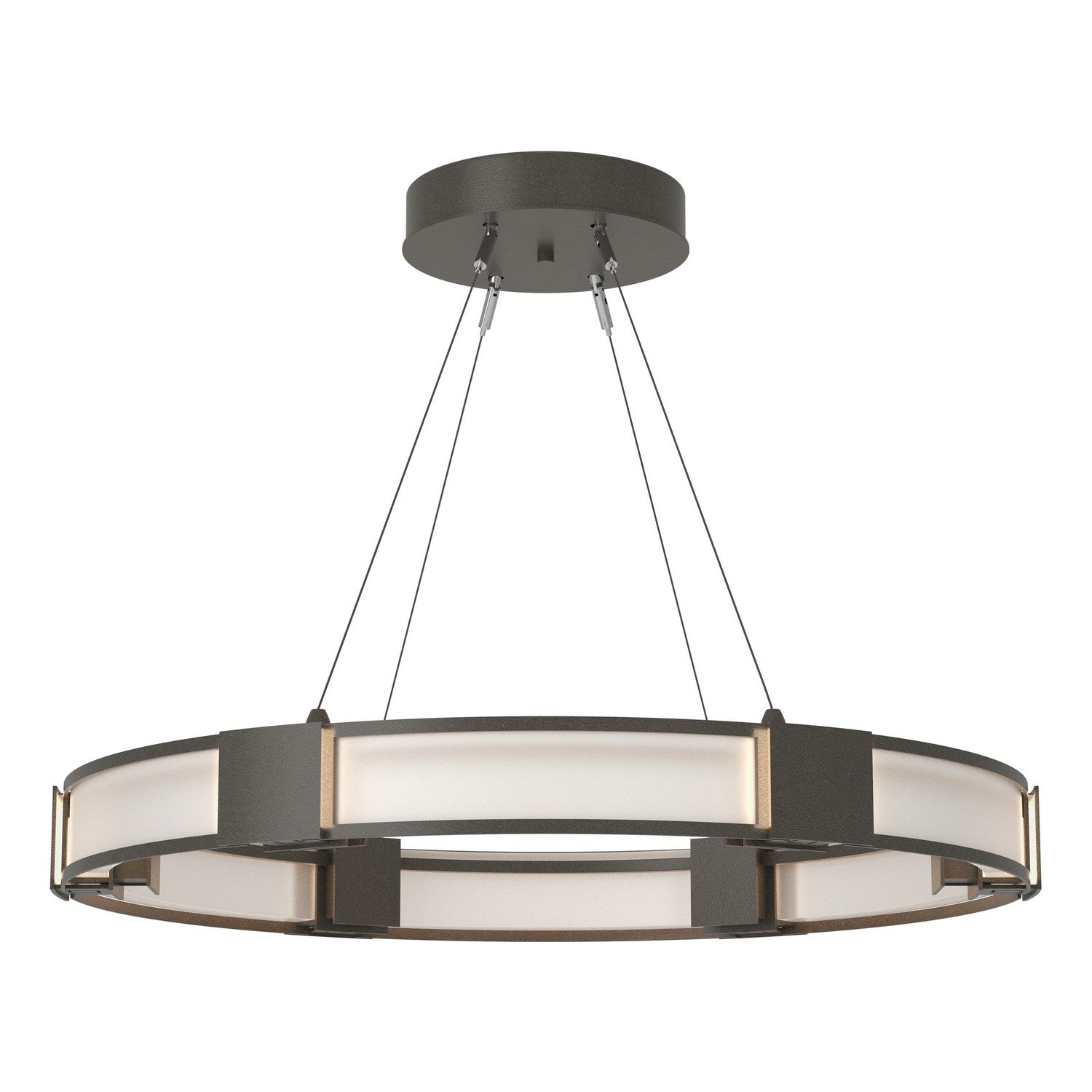 Hubbardton Forge - 138588-SKT-STND-07-FD0399 - Aura Glass Pendant - Aura - Dark Smoke