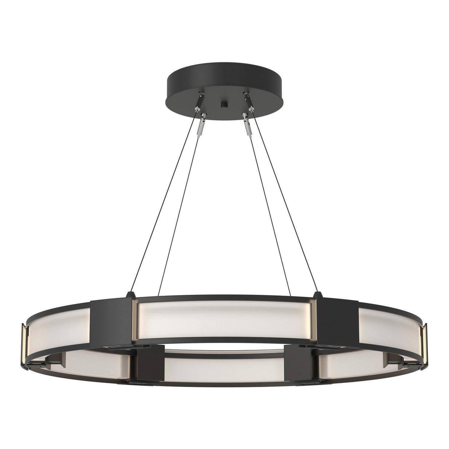 Hubbardton Forge - 138588-SKT-STND-10-FD0399 - Aura Glass Pendant - Aura - Black