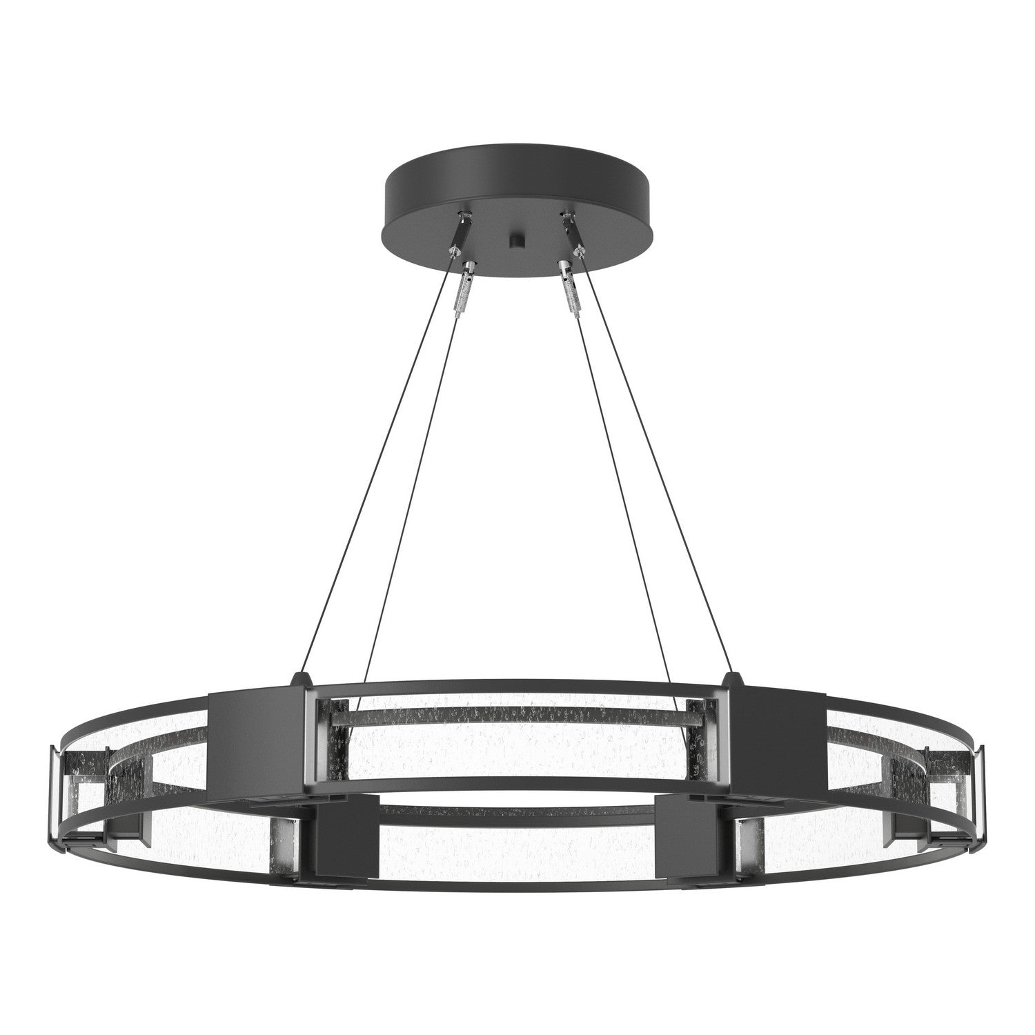 Hubbardton Forge - 138588-SKT-STND-10-II0399 - Aura Glass Pendant - Aura - Black