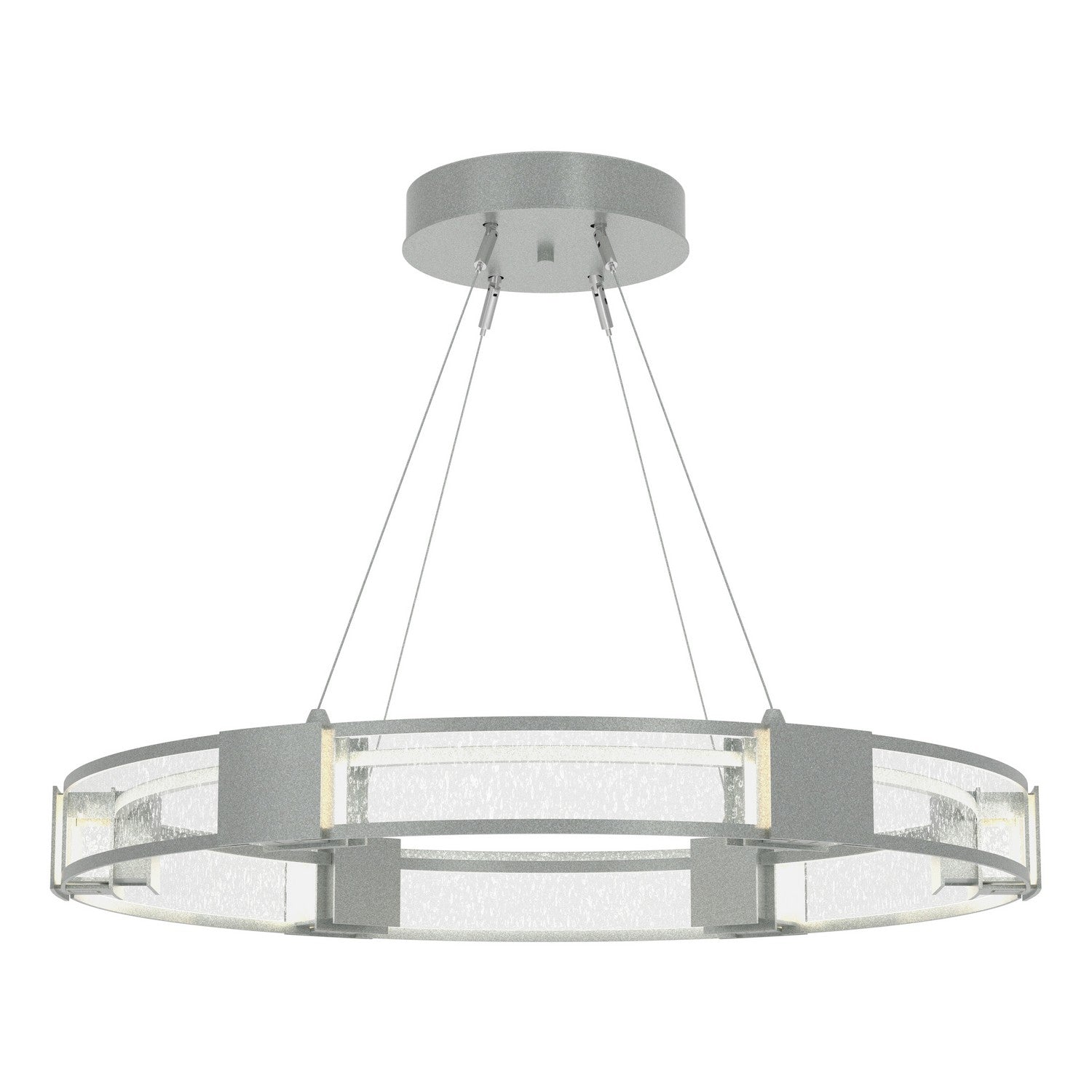 Hubbardton Forge - 138588-SKT-STND-82-II0399 - LED Pendant - Aura - Vintage Platinum