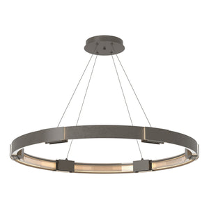 Hubbardton Forge - 138589-SKT-STND-07-ZM0394 - LED Pendant - Aura - Dark Smoke