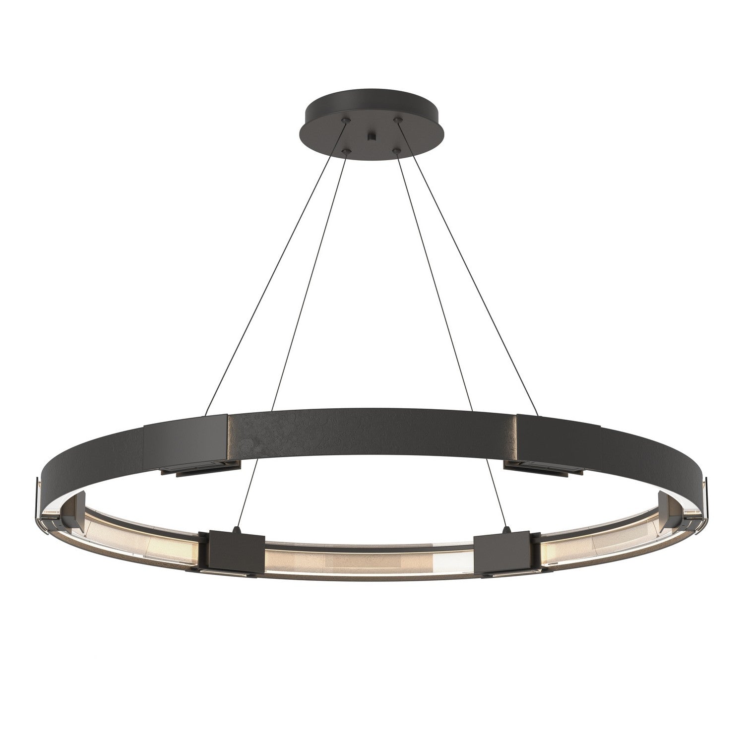 Hubbardton Forge - 138589-SKT-STND-10-ZM0394 - Aura Large LED Pendant - Aura - Black