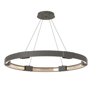 Hubbardton Forge - 138589-SKT-STND-20-ZM0394 - LED Pendant - Aura - Natural Iron