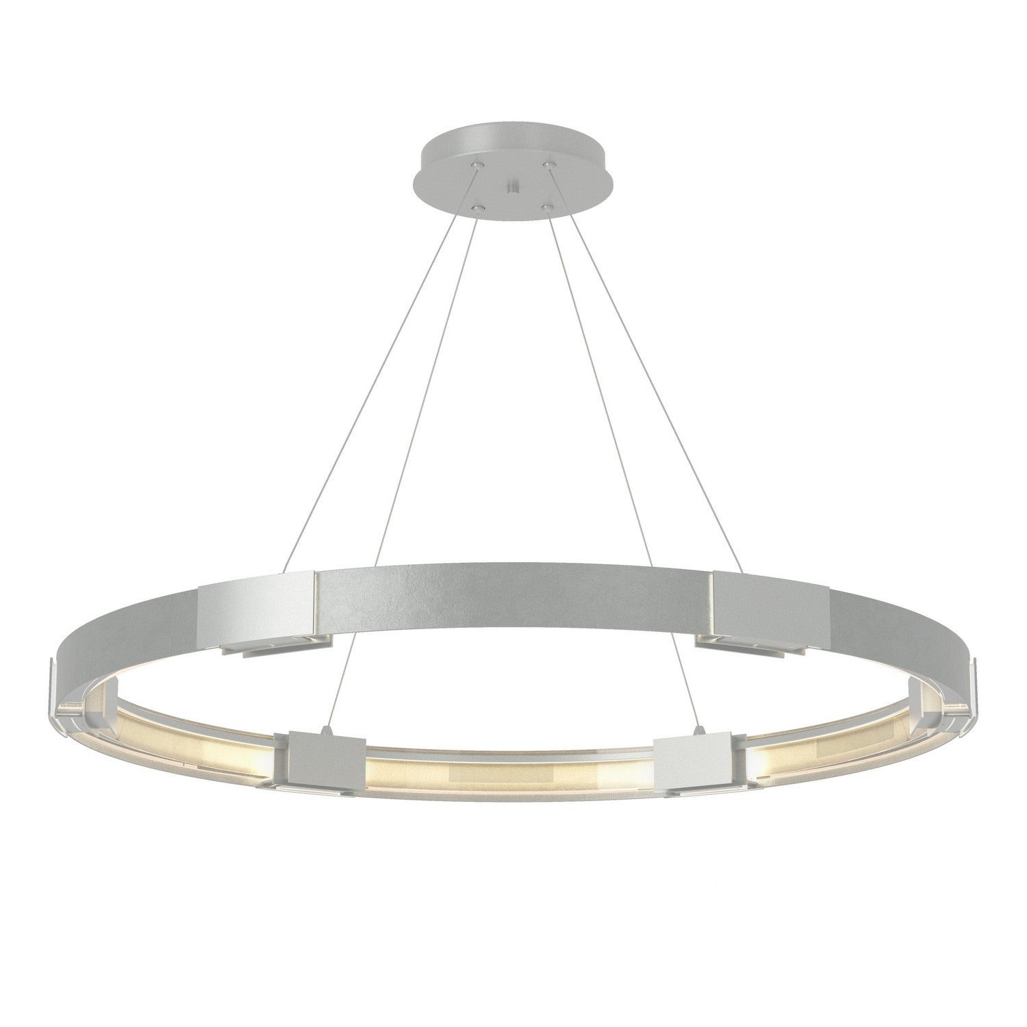 Hubbardton Forge - 138589-SKT-STND-82-ZM0394 - LED Pendant - Aura - Vintage Platinum