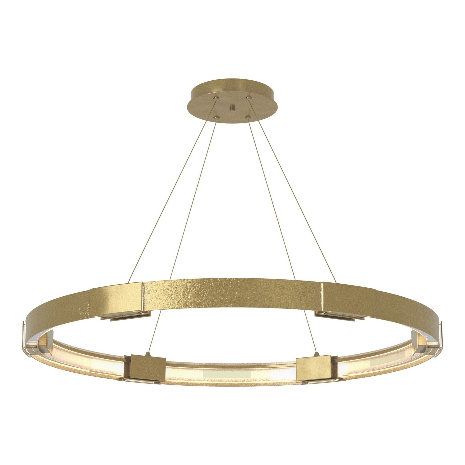 Hubbardton Forge - 138589-SKT-STND-86-ZM0394 - LED Pendant - Aura - Modern Brass