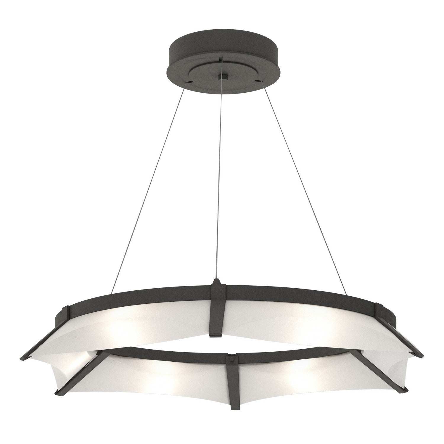 Hubbardton Forge - 138650-LED-STND-20-SH1974 - LED Pendant - Bento - Natural Iron