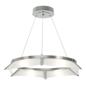 Hubbardton Forge - 138650-LED-STND-82-SH1974 - LED Pendant - Bento - Vintage Platinum