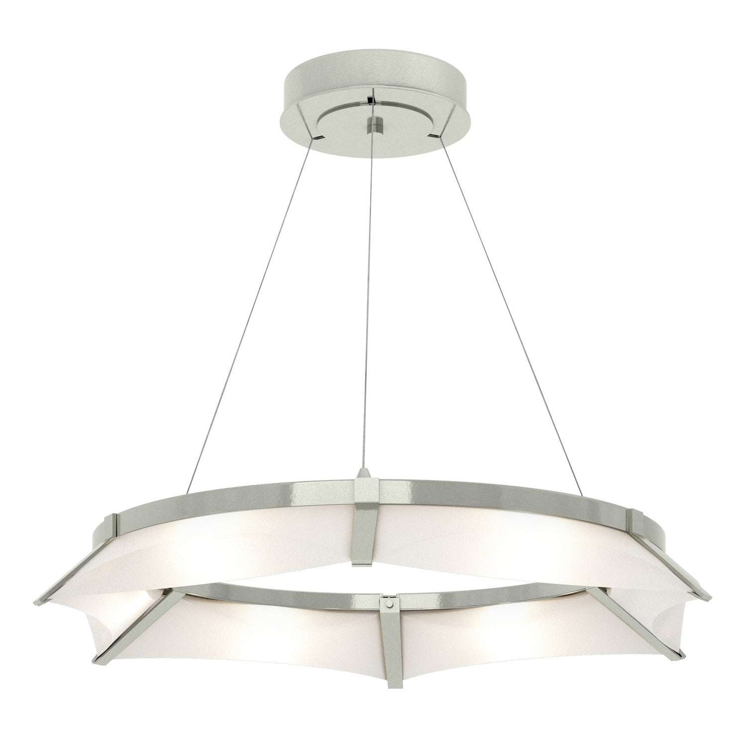 Hubbardton Forge - 138650-LED-STND-85-SH1974 - LED Pendant - Bento - Sterling