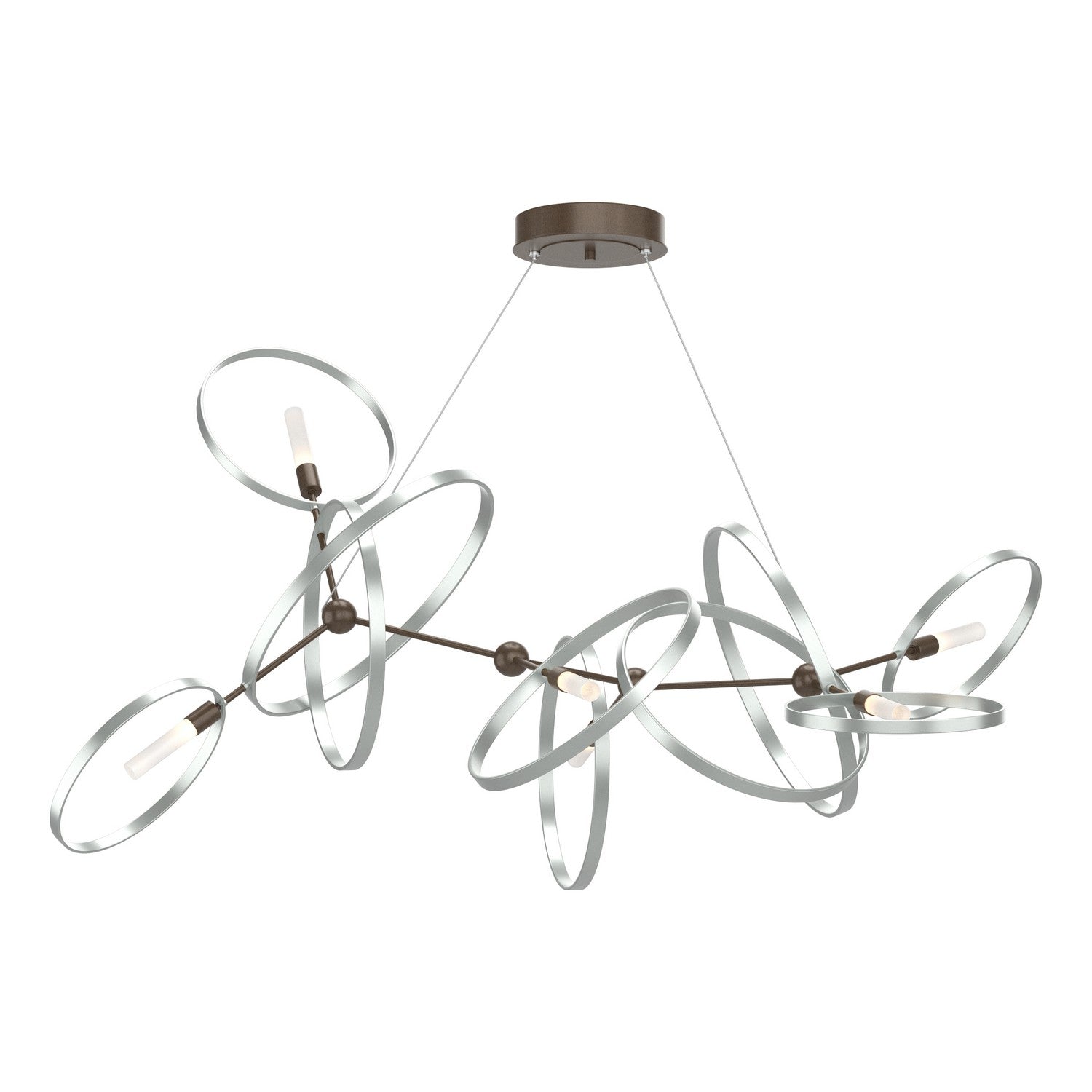 Hubbardton Forge - 138920-SKT-STND-05-82 - Celesse Pendant - Celesse - Bronze