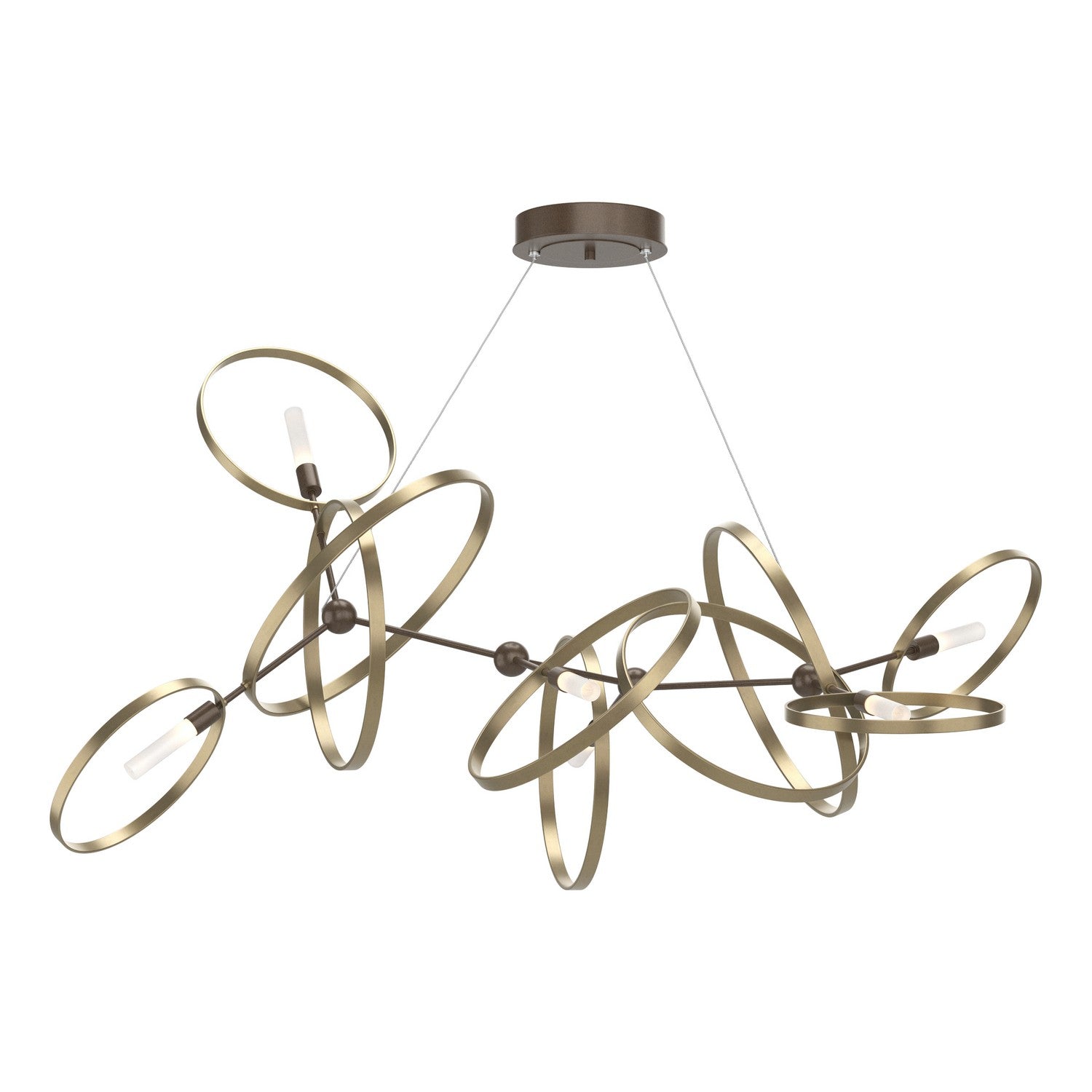 Hubbardton Forge - 138920-SKT-STND-05-84 - Celesse Pendant - Celesse - Bronze
