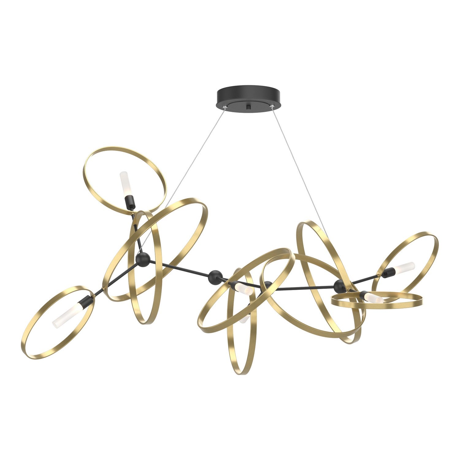 Hubbardton Forge - 138920-SKT-STND-10-86 - Six Light Pendant - Celesse - Black