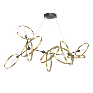 Hubbardton Forge - 138920-SKT-STND-14-86 - Six Light Pendant - Celesse - Oil Rubbed Bronze