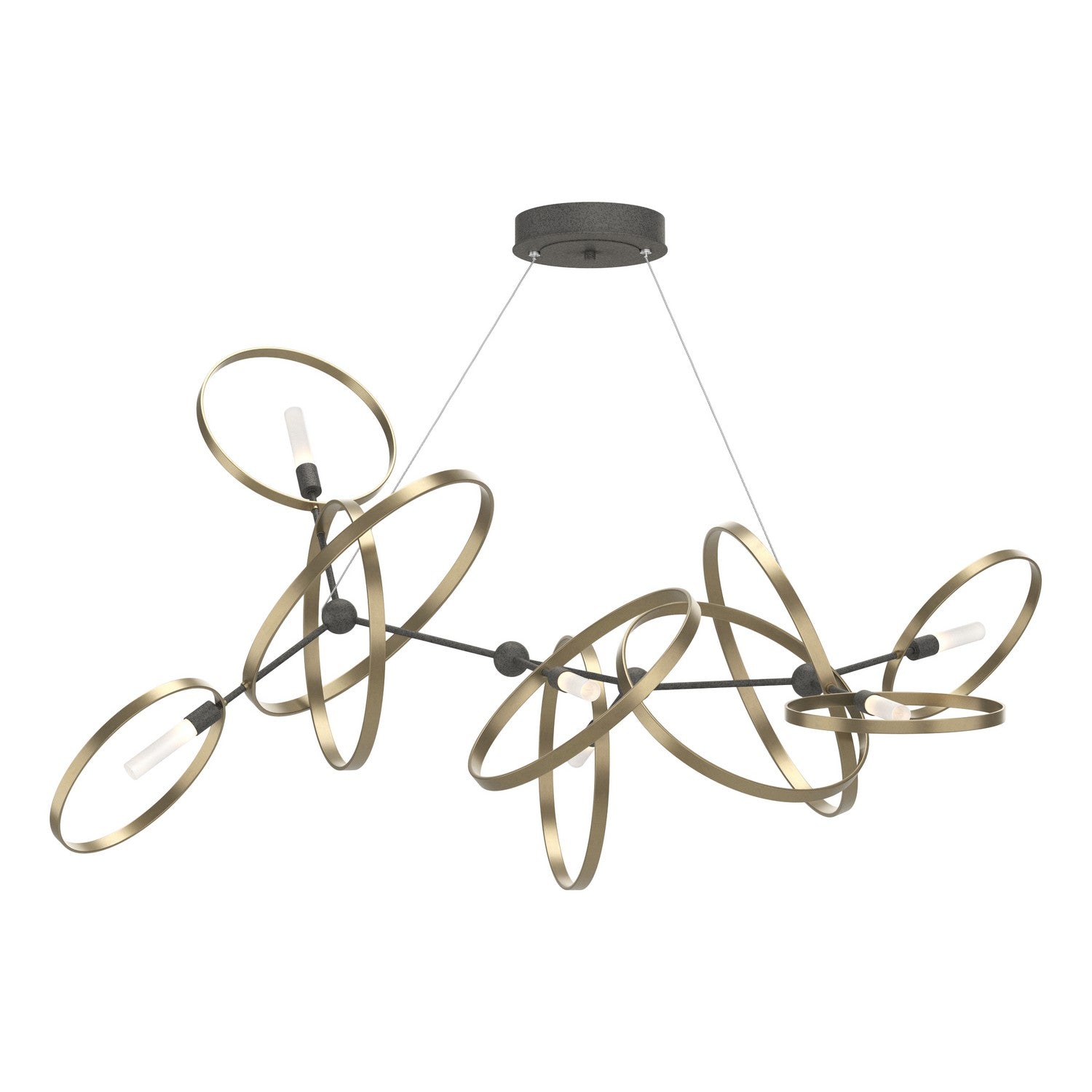 Hubbardton Forge - 138920-SKT-STND-20-84 - Celesse Pendant - Celesse - Natural Iron