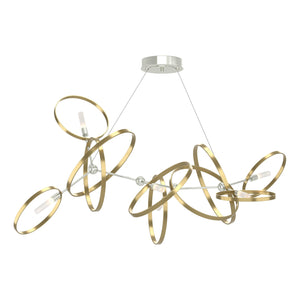 Hubbardton Forge - 138920-SKT-STND-85-86 - Six Light Pendant - Celesse - Sterling