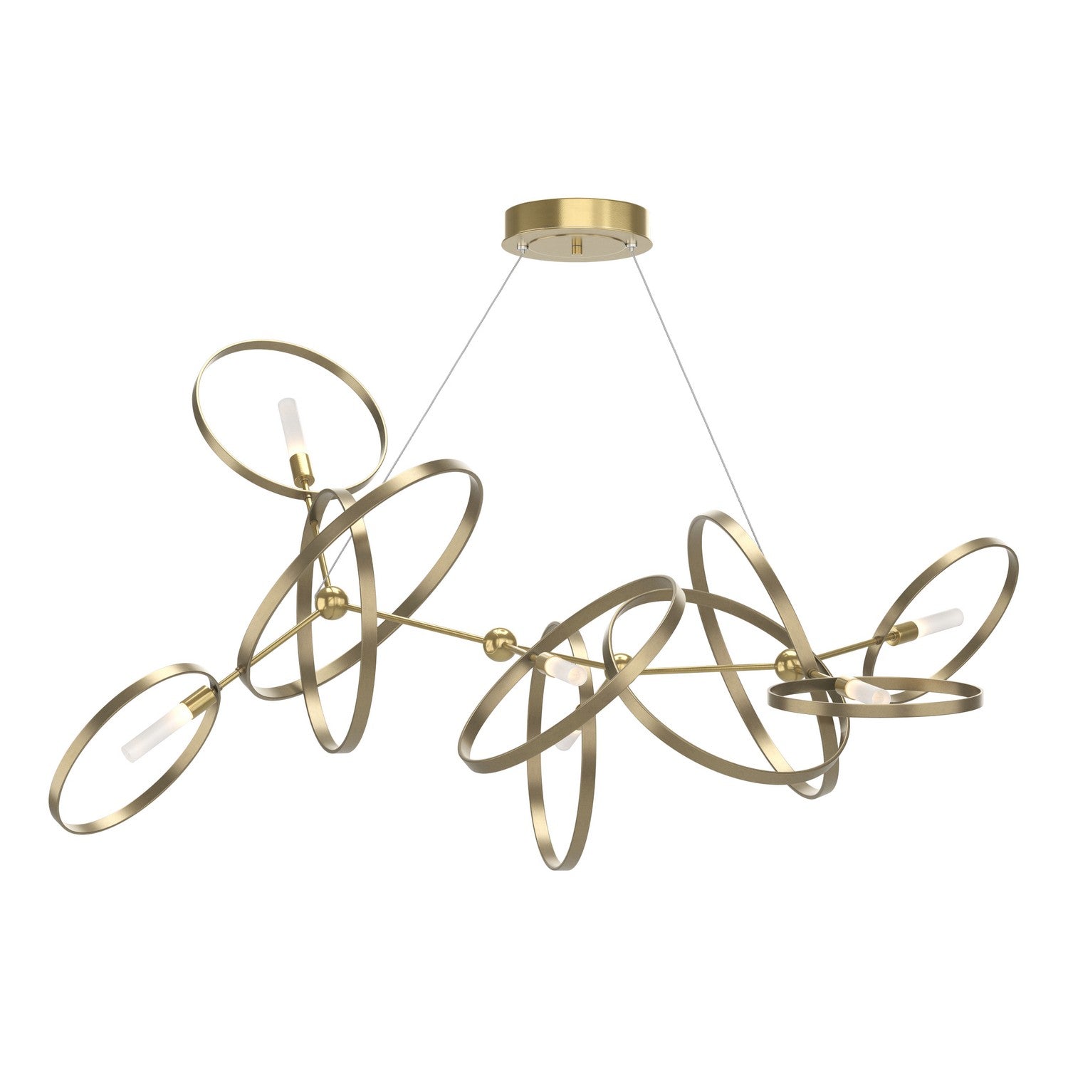 Hubbardton Forge - 138920-SKT-STND-86-84 - Six Light Pendant - Celesse - Modern Brass