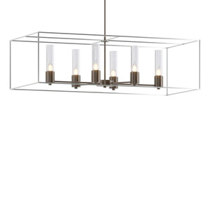 Hubbardton Forge - 138940-SKT-MULT-05-82-II0392 - Six Light Pendant - Portico - Bronze