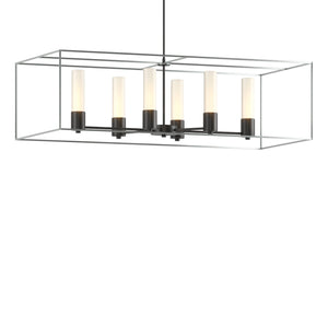 Hubbardton Forge - 138940-SKT-MULT-10-82-GG0392 - Six Light Pendant - Portico - Black