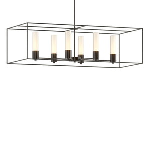 Hubbardton Forge - 138940-SKT-MULT-14-20-GG0392 - Six Light Pendant - Portico - Oil Rubbed Bronze