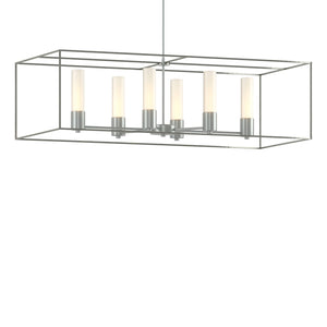 Hubbardton Forge - 138940-SKT-MULT-82-85-GG0392 - Six Light Pendant - Portico - Vintage Platinum