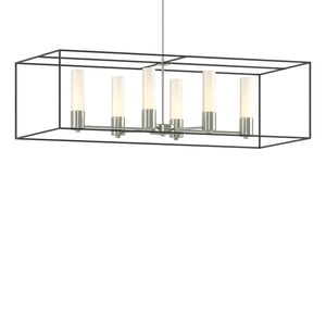 Hubbardton Forge - 138940-SKT-MULT-85-20-GG0392 - Six Light Pendant - Portico - Sterling