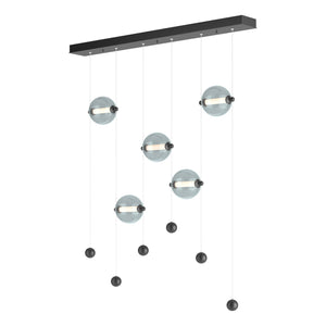 Hubbardton Forge - 139050-LED-STND-10-YL0668 - LED Pendant - Abacus - Black